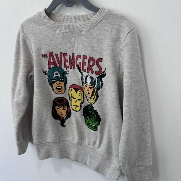 Jumping Bean Marvel Avengers Boy’s Light Gray Sweatshirt - 5 - Picture 3 of 7